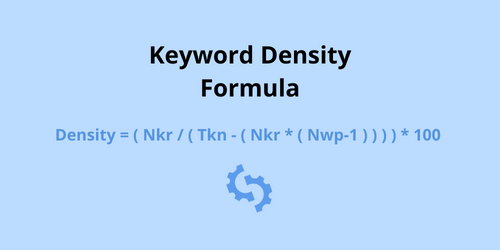 Formel für Keyword-Dichte