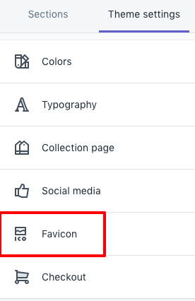 instruksi pemasangan favicon shopify